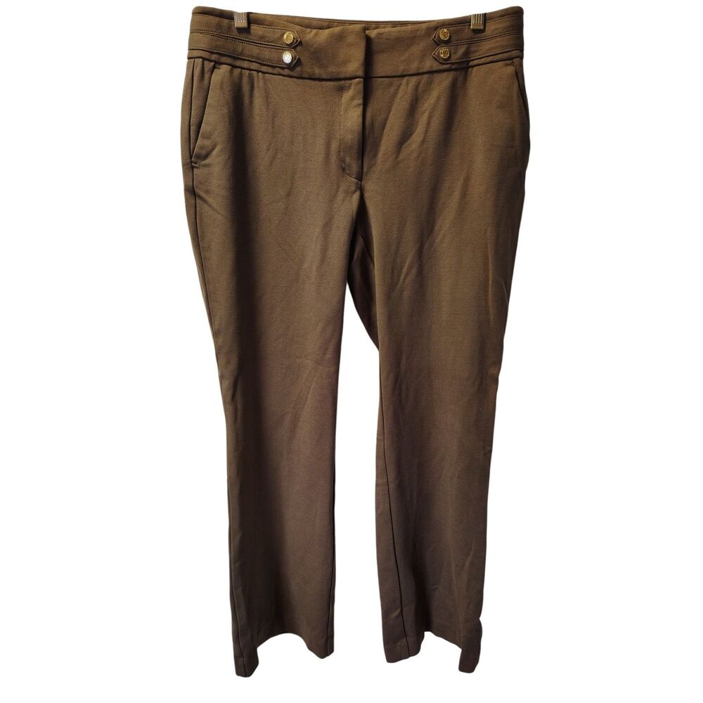 Anne‎ Klein 10P Brown Dress Pants